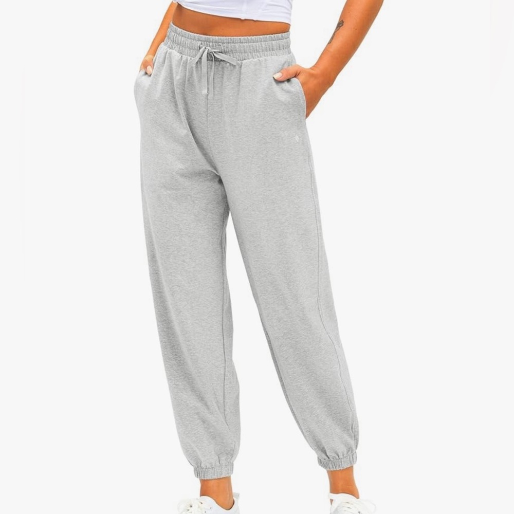 Gray Women’s Cotton Jogger Pants